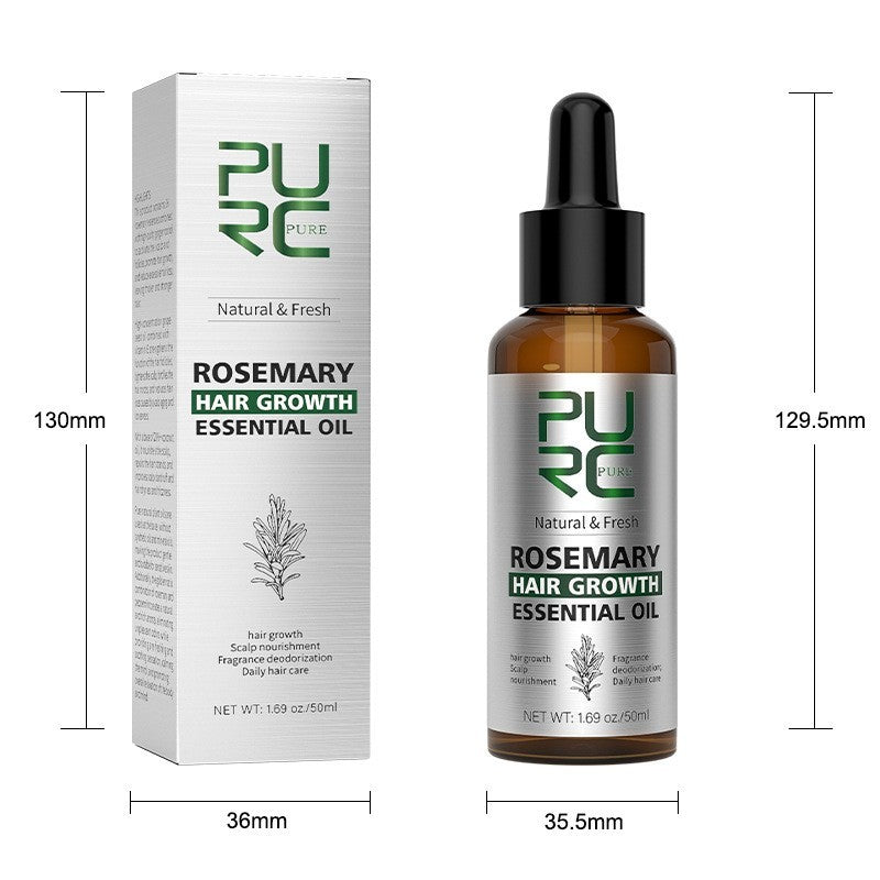 Rosemary Oil Hair Growth For Men Women Ginger Hair Loss Fast Regrowth Thicken Scalp Oils Treatment Hair Treatment