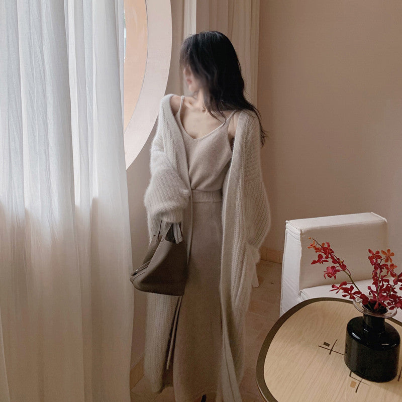 Autumn And Winter Wear Loose And Lazy Style Korean Gentle Style Sweater Women