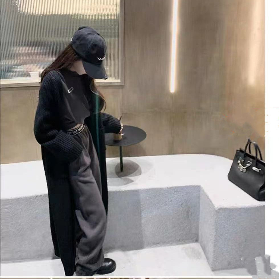 Autumn And Winter Wear Loose And Lazy Style Korean Gentle Style Sweater Women