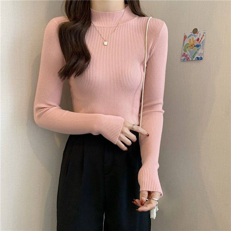 Fashionable Western-style Bottoming Sweater For Women