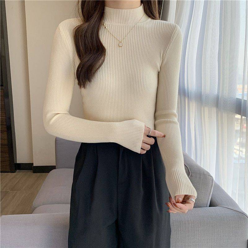 Fashionable Western-style Bottoming Sweater For Women