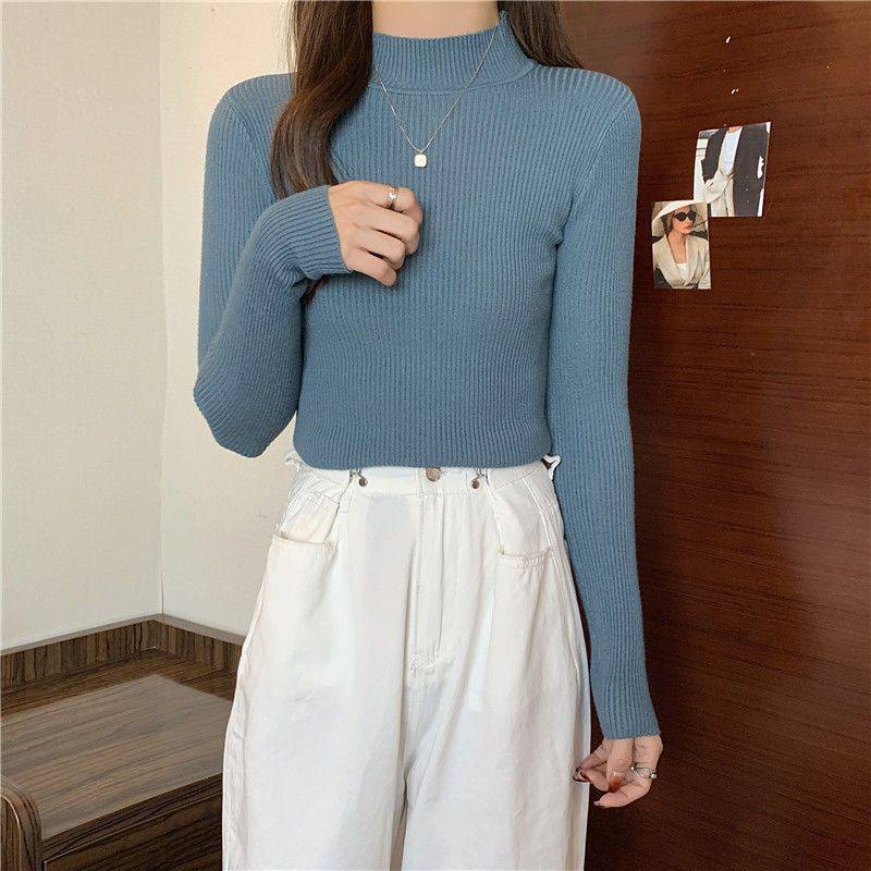 Fashionable Western-style Bottoming Sweater For Women